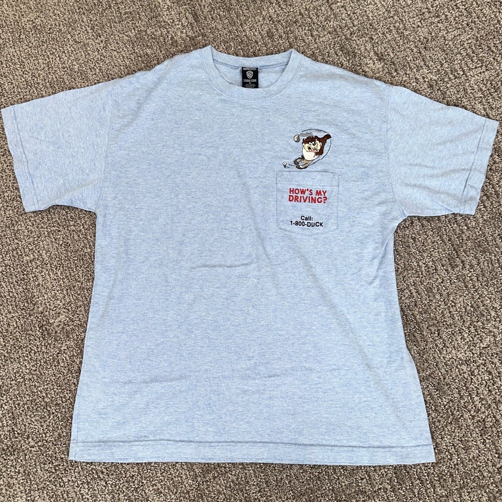 Embroidered Taz-Mania Golf Tee